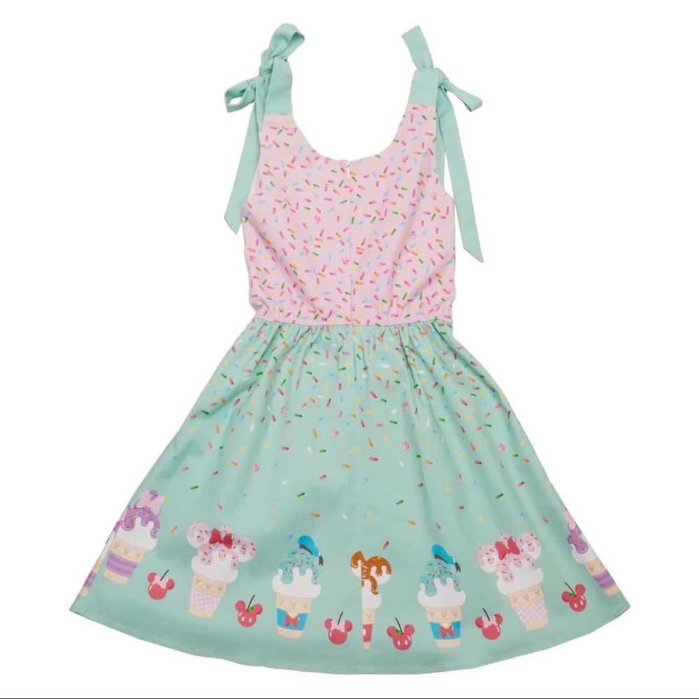 Loungefly Stitch shoppe Disney Ice Cream Dress XS